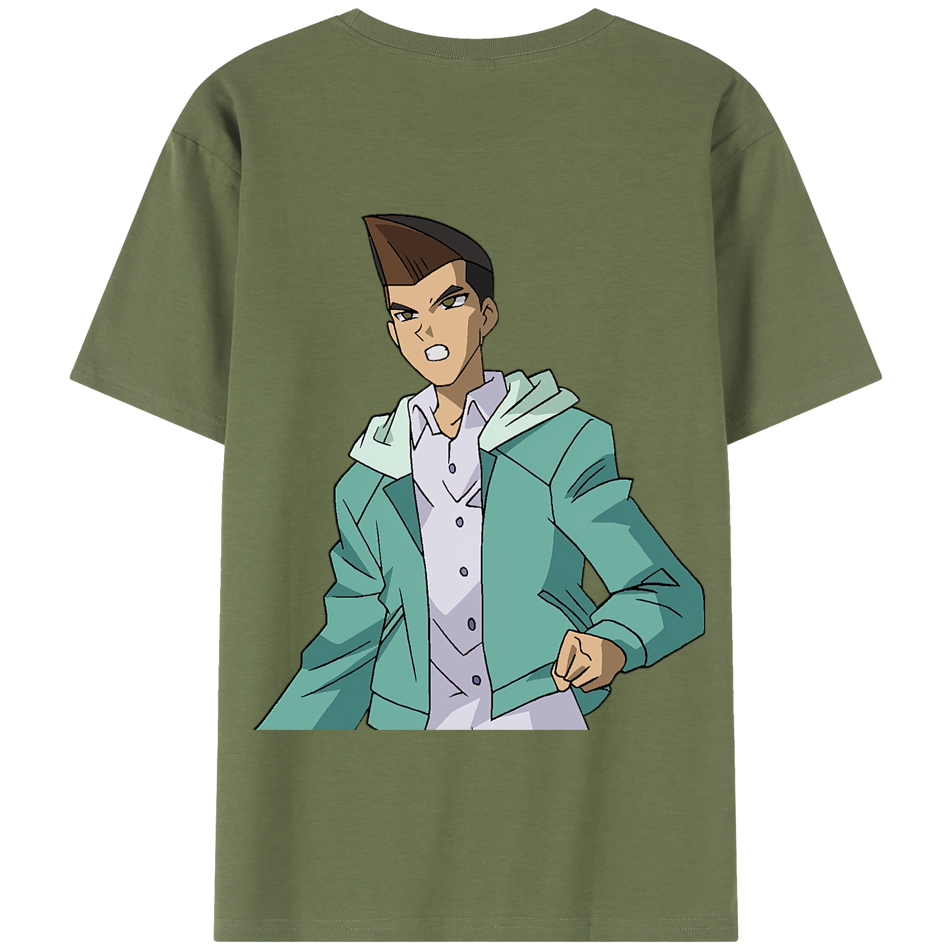 （画像用） 遊☆戯☆王 Yu-Gi-Oh! 綿100％半袖Tシャツ（背面プリント）